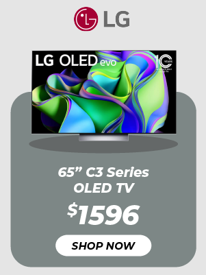 LG 65 inch Class C3 4K OLED Smart TV