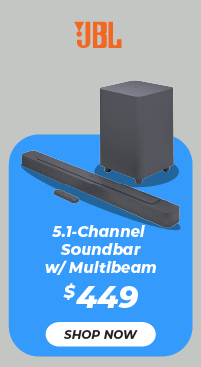 JBL 5.1-Channel Soundbar with Multibeam & Dolby Atmos