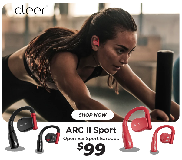 Cleer Arc II Sport Wireless Open-Ear Earbuds