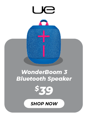 Ultimate Ears WonderBoom 3 Portable Bluetooth Speaker - Joyous Brights Gray