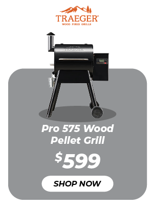 Traeger Pro 575 Black Wood Pellet Grill