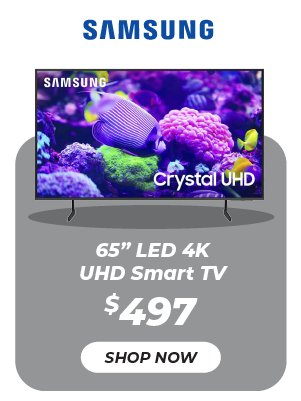 Samsung 65 inch Class DU7200 Series LED 4K UHD Smart Tizen TV