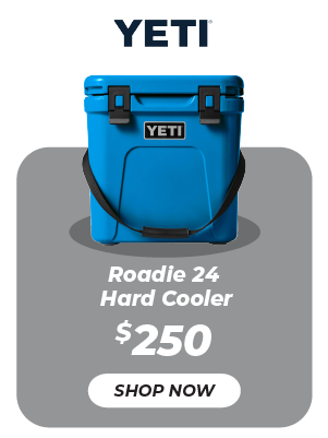 Yeti Roadie 24 Hard Cooler - Big Wave Blue