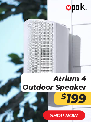 Polk Audio Atrium All Weather Outdoor Loudspeaker Pair (White)