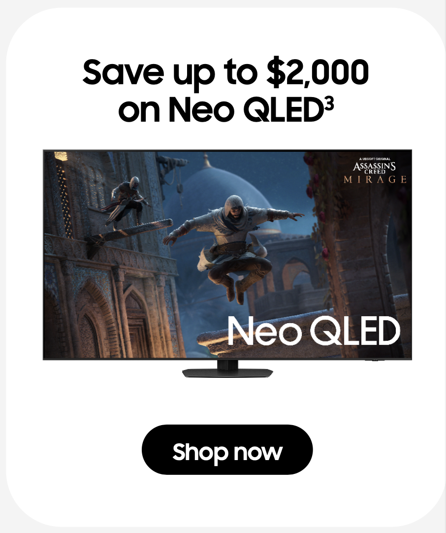 Save up to $2,000 on Neo QLED
