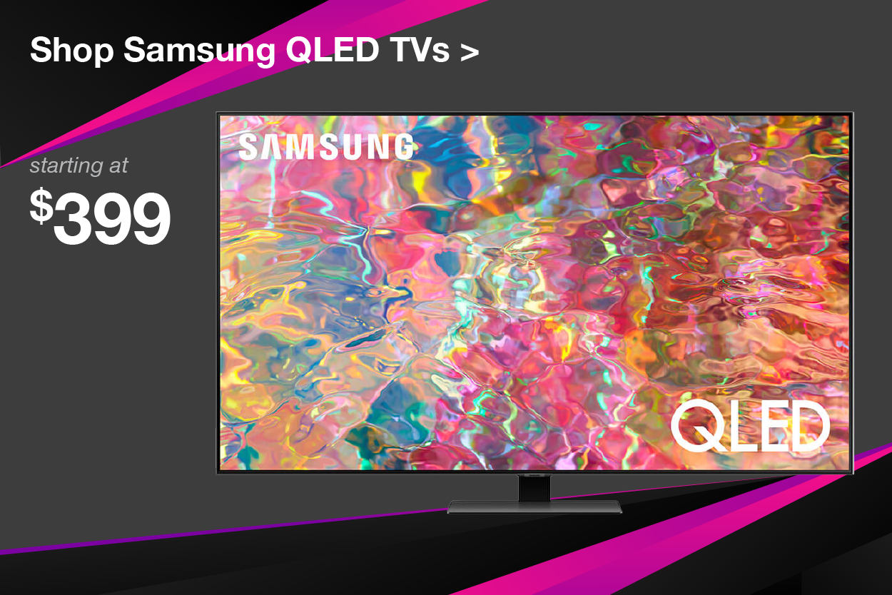 Shop QLED TVs starting at $399