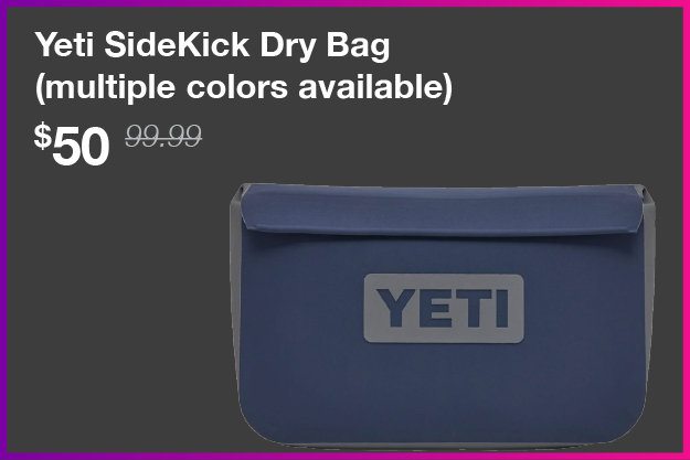 Yeti Sidekick dry bag multiple colors available was 99.99, now 50
