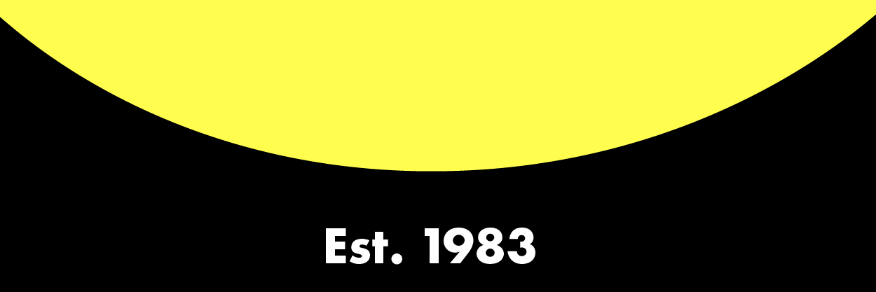 Electronic Express- Established 1983. The Nashville skyline is shown against a yellow background.