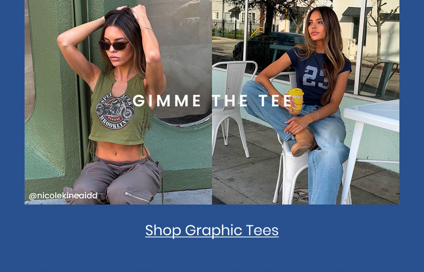 Gimme the Tee. Shop Graphic Tees.