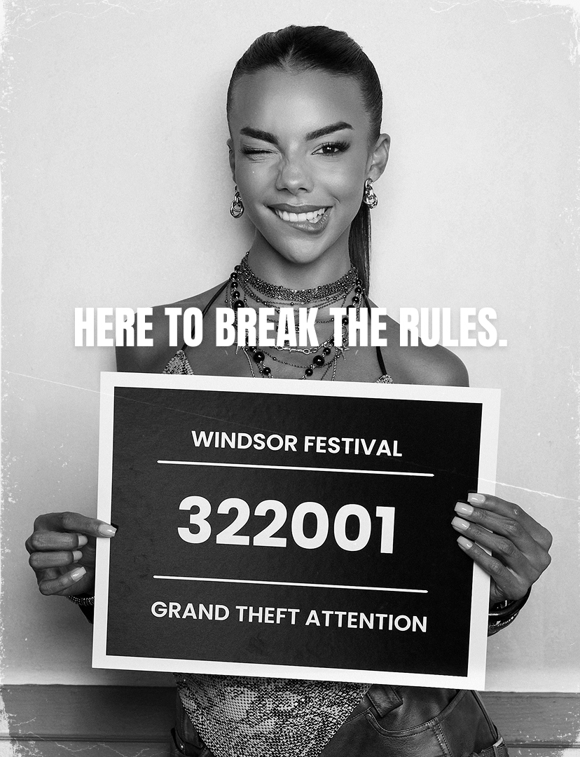Here to break the rules.