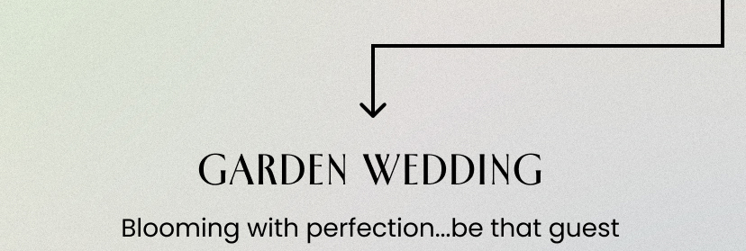 Garden Wedding. Blooming with perfection...be that guest.