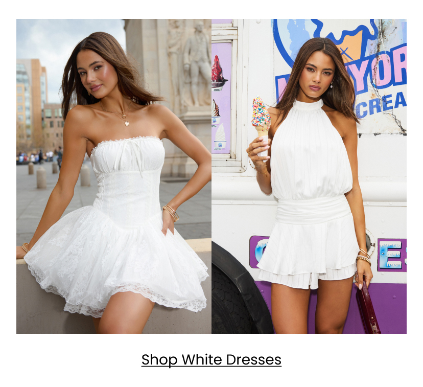 Shop White Dresses