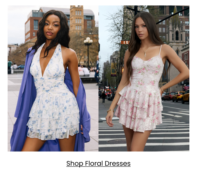 Shop Floral Dresses