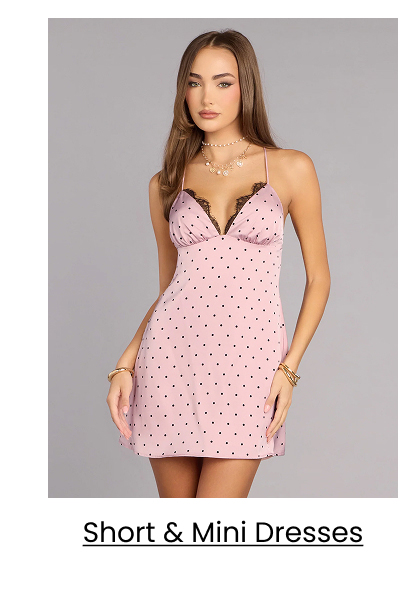 Short and Mini Dresses Category