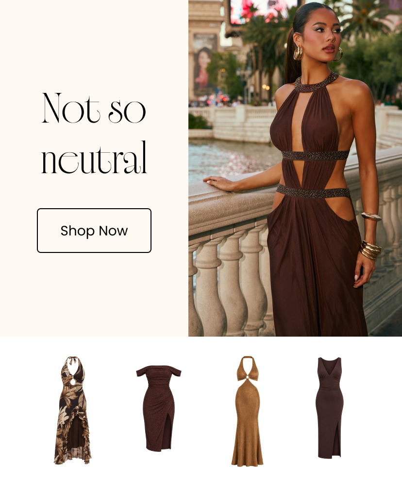 Brown Dresses