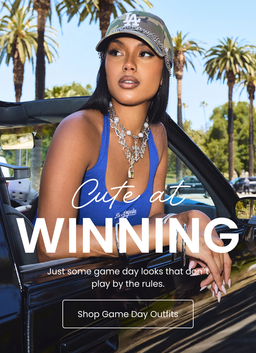 Cute at Winning. just some game day looks that do not play by the rules. Shop Game Day Outfits