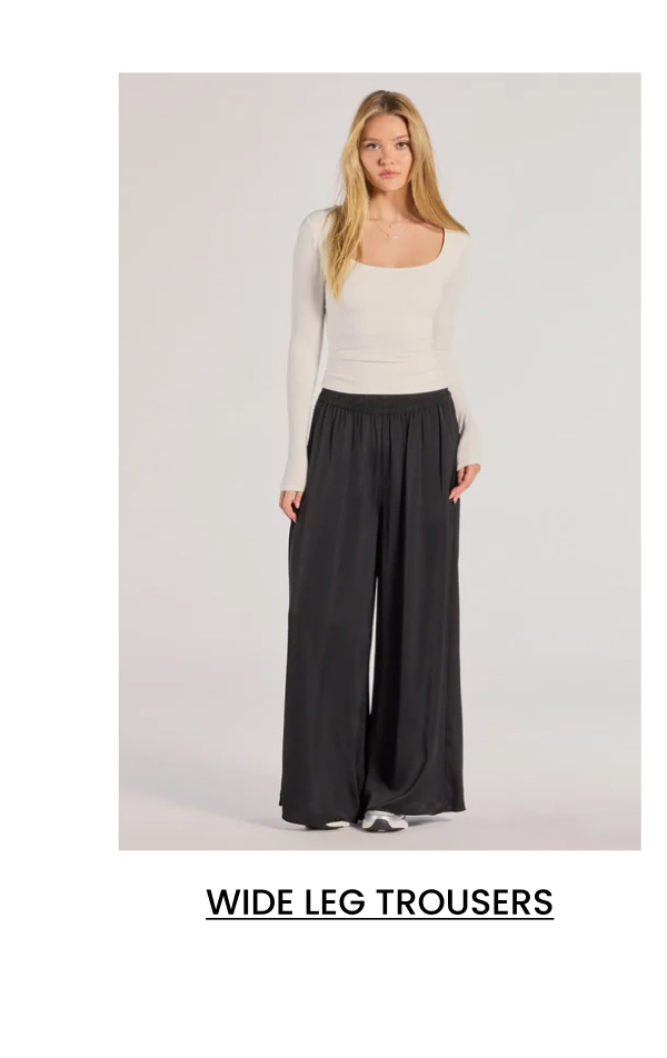 Wide Leg Trousers
