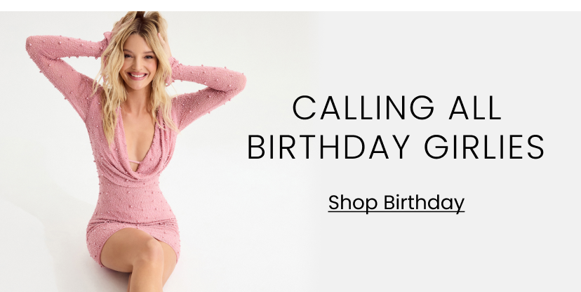 Birthday Behavior. Birthday Dresses. Banner