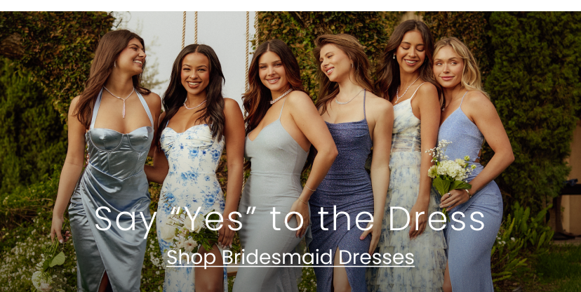 Say Yes to the Dress. Bridesmaid Dresses. Banner