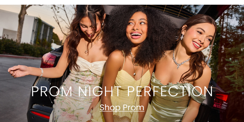 Prom Night Perfection. Shop Prom Dresses. Banner