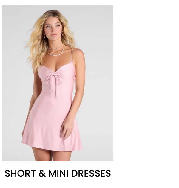 Short and Mini Dresses Category