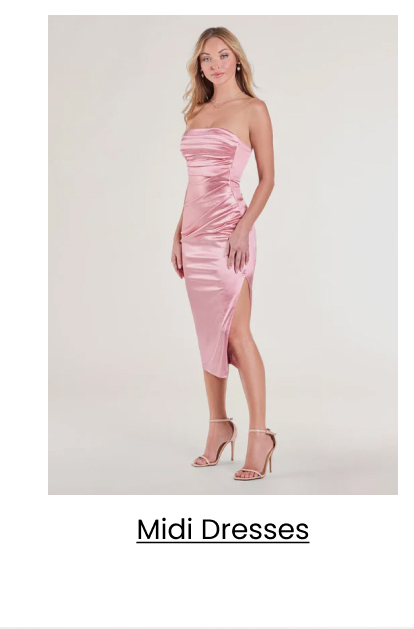 Midi Dresses Category