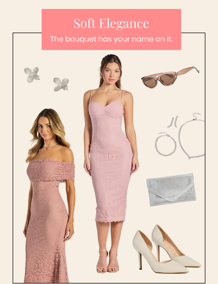 Soft Elegance. The bouquet has your name on it.