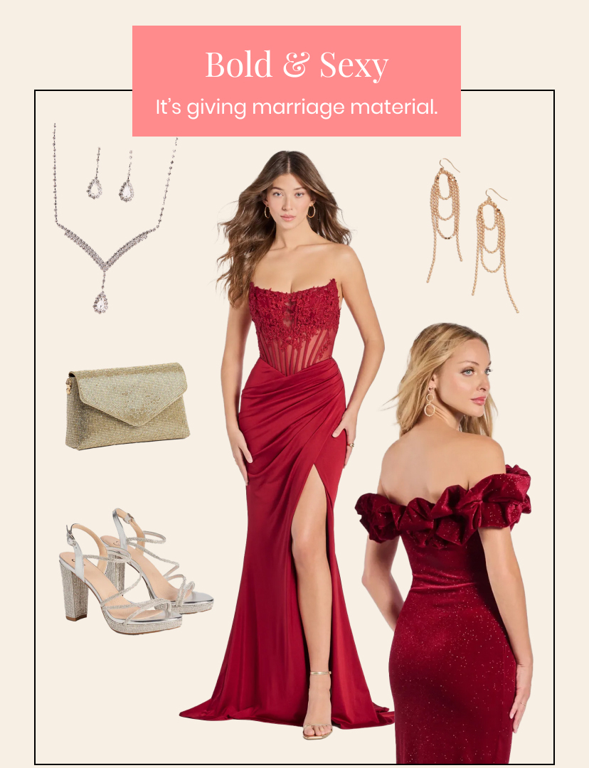 Bold and Sexy. Its giving marriage material.