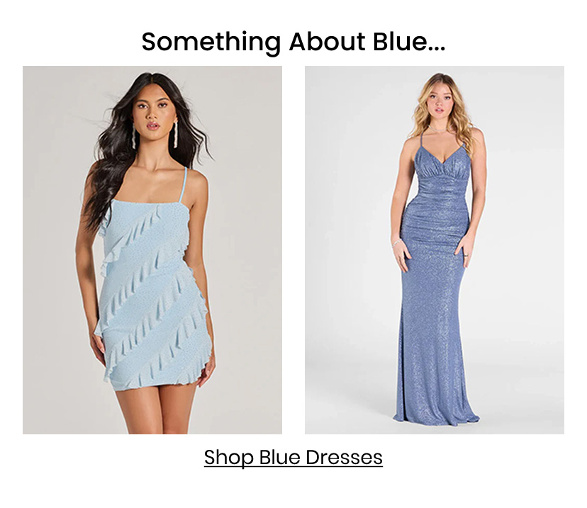 Something about blue... Shop Blue Dresses
