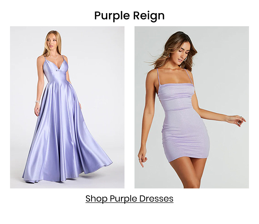 Purple Reign. Shop Purple Dresses