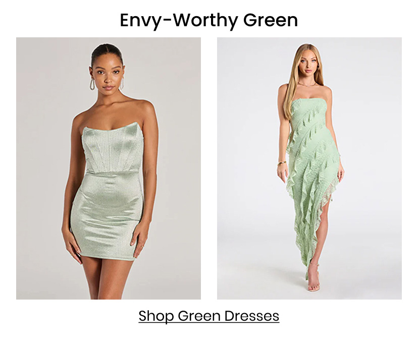 Envy Worthy Green. Shop Green Dresses.