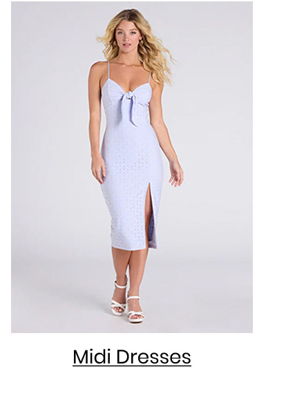Midi Dresses Category