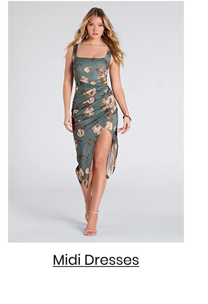Midi Dresses Category