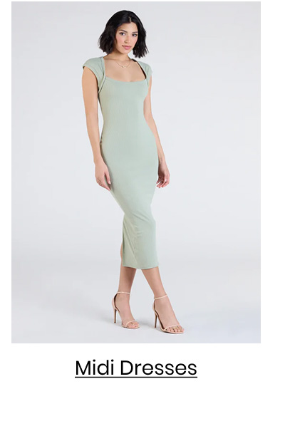 Midi Dresses Category