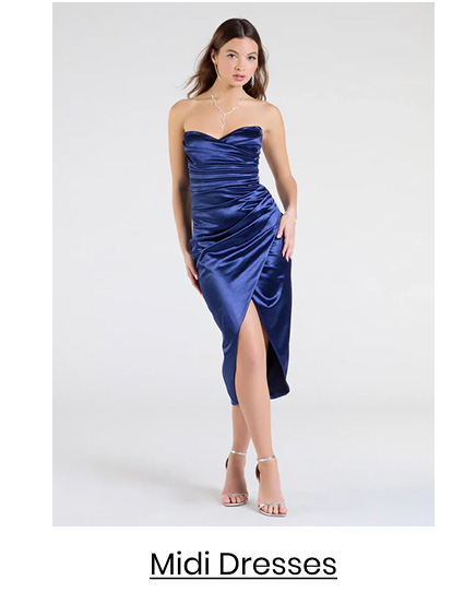 Midi Dresses Category
