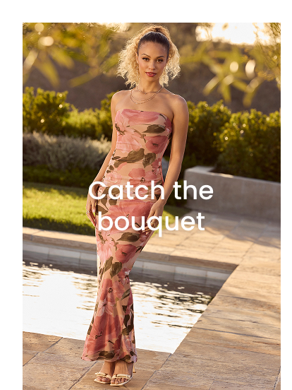 Catch the bouquet