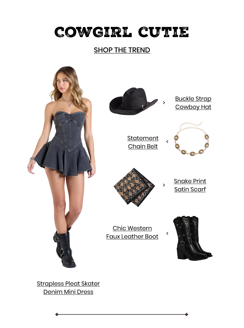 Cowgirl Cutie. Shop the Trend