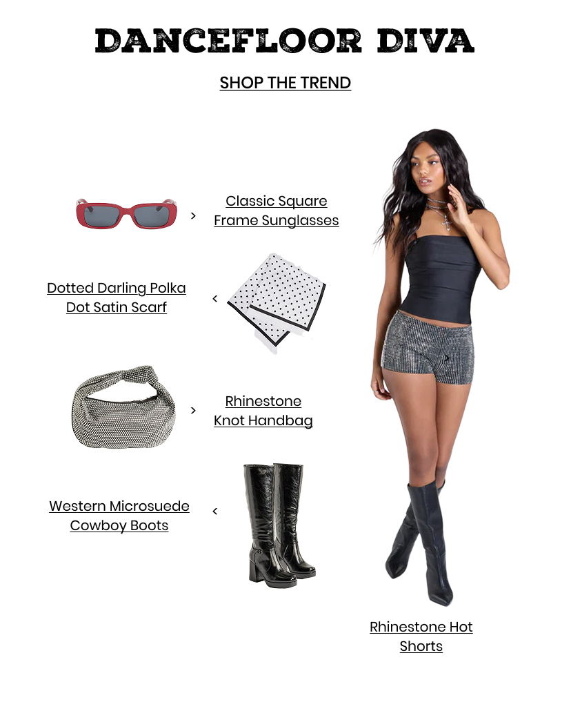 Dancefloor Diva. Shop the Trend