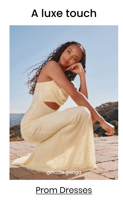 A luxe touch. Prom Dresses