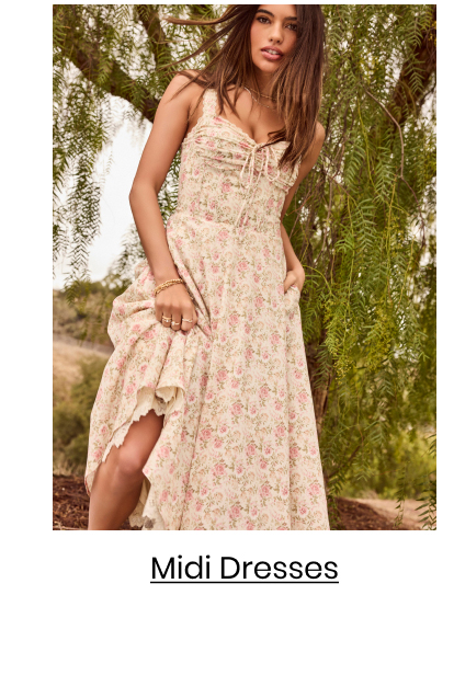 Midi Dresses Category