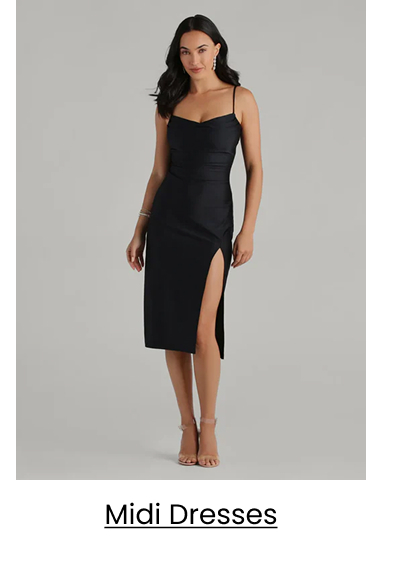 Midi Dresses Category
