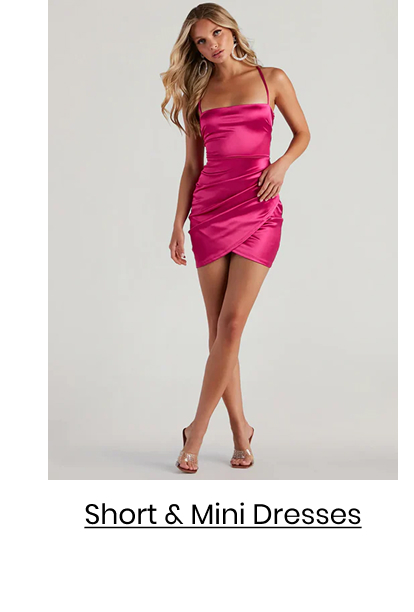 Short and Mini Dresses Category