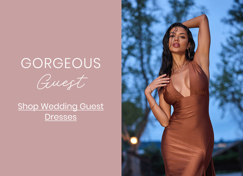 Gorgeous Guest. Shop Wedding Guest Dresses.