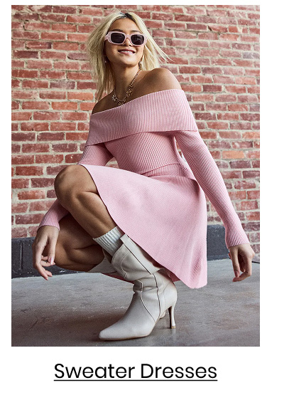 Sweater Dresses Category