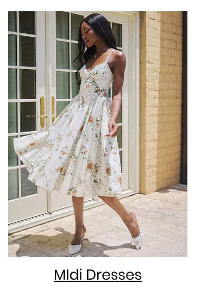 Midi Dresses Category