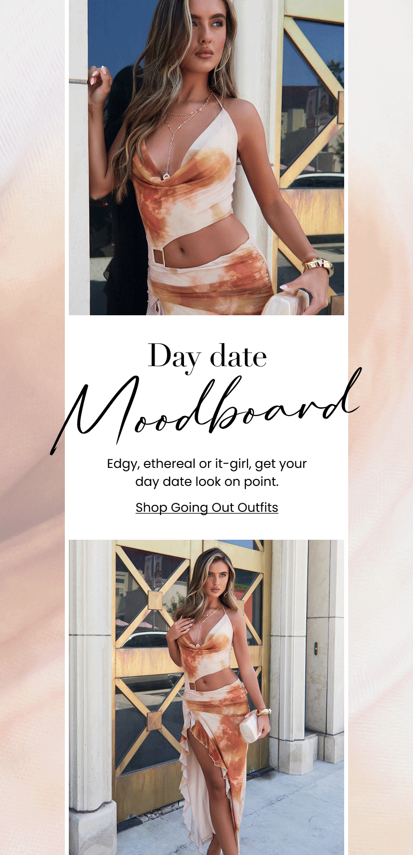 Day Date Moodboard. Edgy ethereal or it girl get your day date look on point. Shop Going Out Outfits