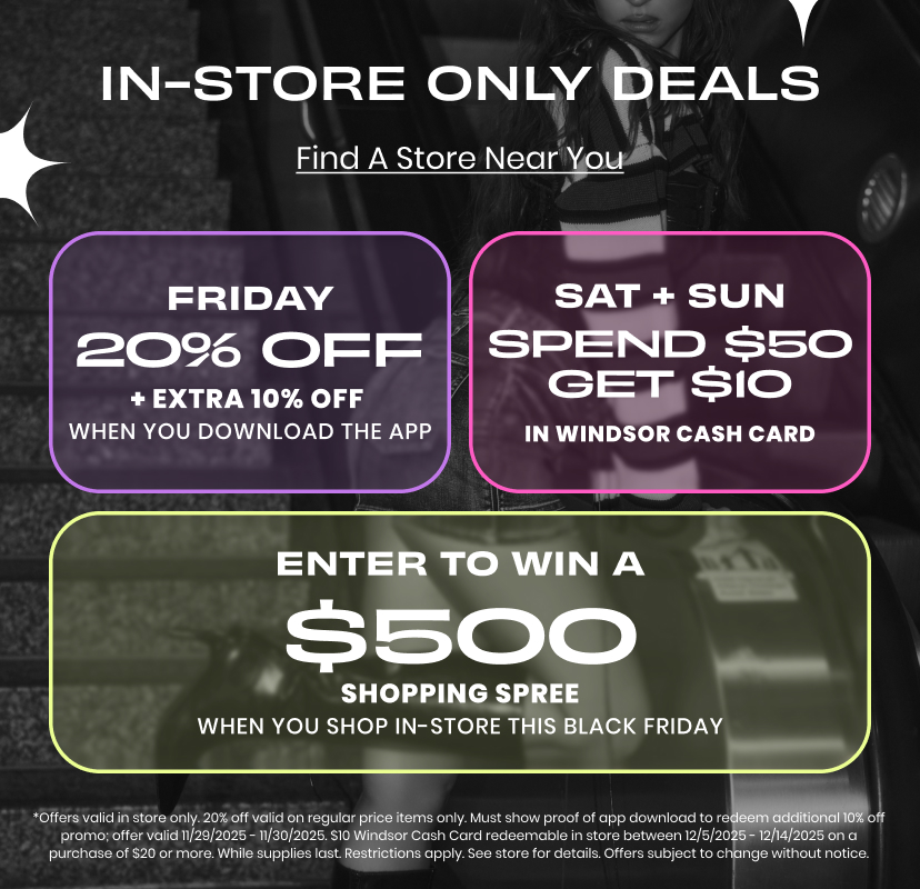 In Store Only Deals. Find A Store Near You Black Friday Banner