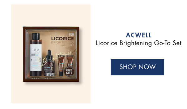 ACWELL Licorice Brightening Go-To Set