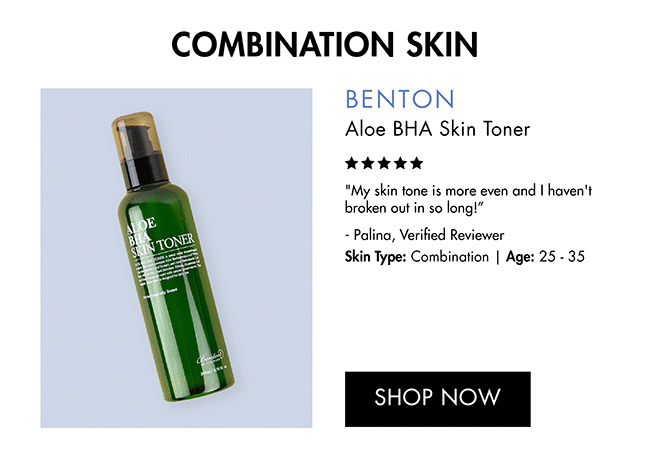 BENTON Aloe BHA Skin Toner