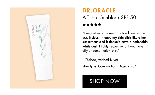 DR. ORACLE A-Thera Sunblock SPF 50